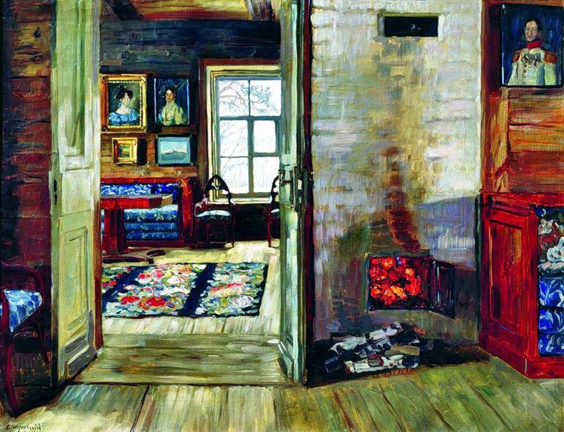 in the old house